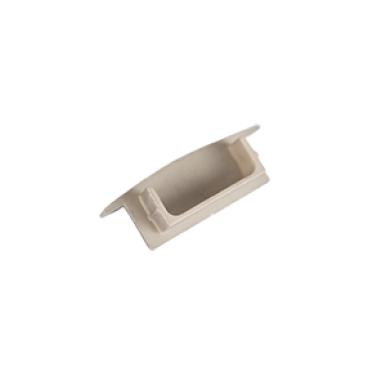 Торцевая крышка для встраиваемого профиля глухая 30х11 мм