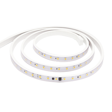LED лента "ВАРТОН" 14W/m 230V AC 3000K 50m x16mm IP65 SMD3056 72 LED/м (упаковка 50 м), скобы для монтажа в комплекте